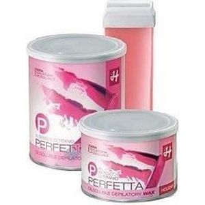 Holiday Striphars set Titanium 400 ml | Ontharingswax | Can 400 ml Titanium wax, 5 smalle + 5 brede spatels + 50 harsstrips