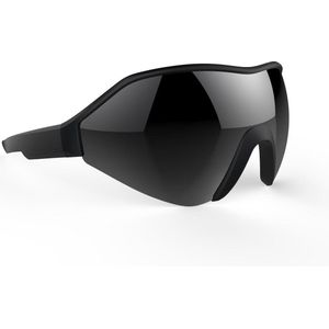 Briko Sirio 2 Lenses Uniseks zonnebril voor volwassenen, mat zwart, één