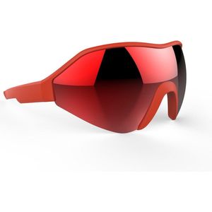 Briko Sirio 2 Lenses Unisex zonnebril voor volwassenen, Flame Orange, één
