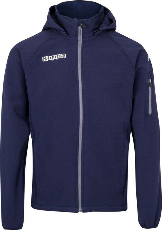 Kappa - Regular Fit Jas - Zwart - 100% Polyester - Lange Mouwen