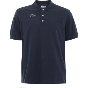 Kappa - Logo Life MSS polo - Polo Heren - Donkerblauw