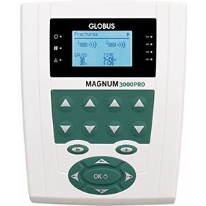 Globus - Magnum 3000 Pro - Magnetotherapie - 2 Kanalen - 400 Gauss Totaal Gemiddeld