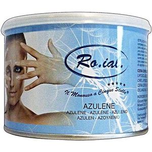 roial Cera Depilatoria Azulene blik Ro.Ial 400 ml wax smelt aanbieding - 500 g