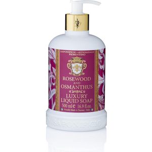 Saponificio Artigianale Fiorentino Rosewood and Osmanthus Natuurlijke Vloeibare Handzeep 500 ml