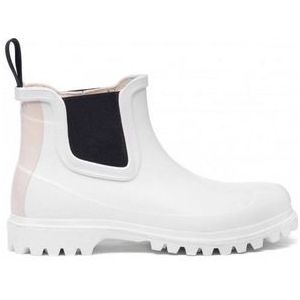 Superga Women 798 Rubber Boots Letter White White-Schoenmaat 38