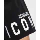 Dsquared 2 - Boxer Midi - Zwart - Polyester - Sneldrogende stof