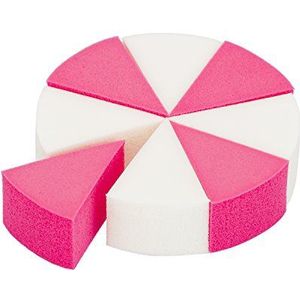 Beautytime professionele sponsjes voor make-up, per stuk verpakt (1 stuk met 8 delen)