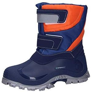 Spirale Simon, Sneeuwlaarzen Jongens, Blauw Oranje, 24