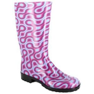 Spirale Dames Daisy Cristal Rain Boot, roze, 40 EU