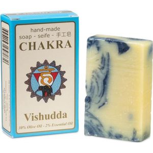 Zeep 5e Chakra Vishuddha, met lavendel