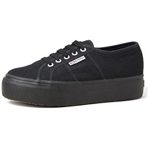 Superga Dames 2790acotw Linea Up and Down Sneaker, Zwart 996, 41.5 EU