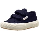 Superga Jongens Unisex Kids 2750-cotjstrap Classic Low-Top Trainers Kind, marineblauw, 34 EU