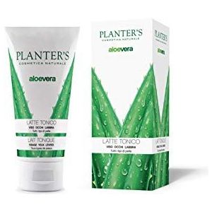 Planter's Aloë Vera Tonic Melk Delicate Make-up Remover voor gezicht, ogen en lippen, geschikt voor de gevoelige huid, 125 ml