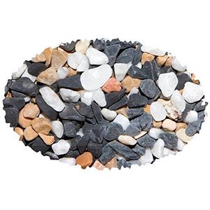 Haquoss decoratief aquarium natuurlijk grind, 3-5 mm grootte, 5 kg, meer