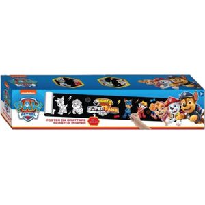Nickelodeon Krasposter Paw Patrol Junior 30 X 200 Cm Karton Zwart