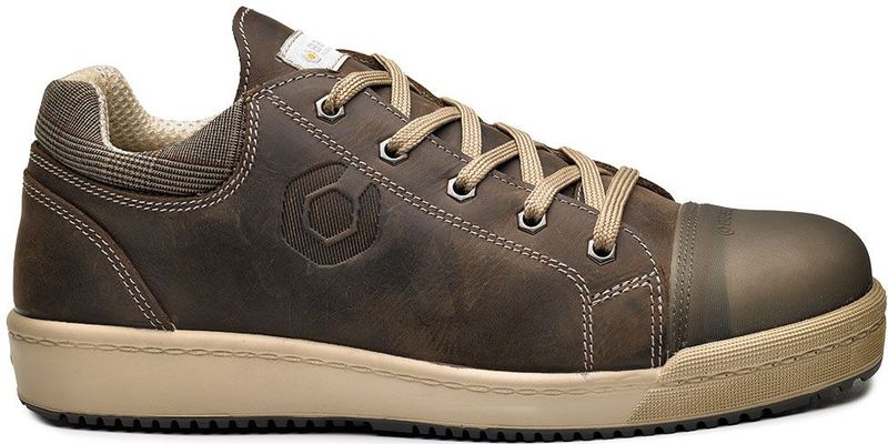 Base - Selfie - Werkschoen - Zwart - Leer - Antistatisch