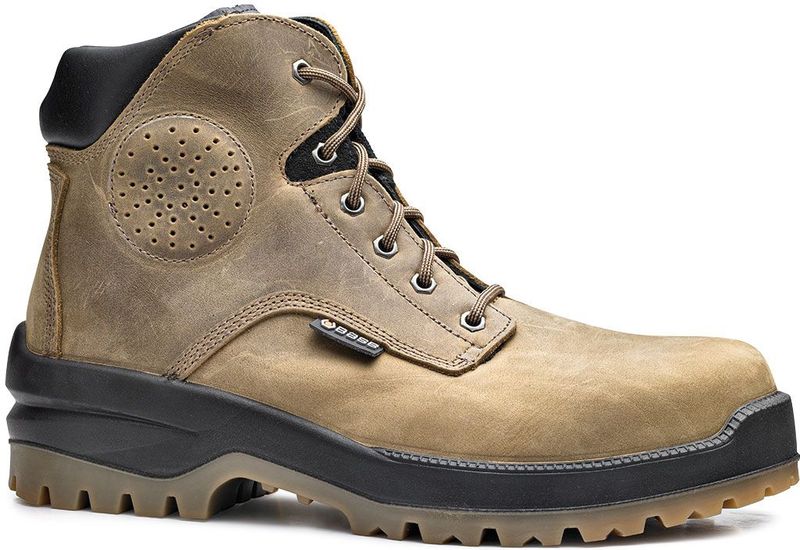 Base Buffalo - Top Werkschoen - Zwart - Leer - S3 Bescherming