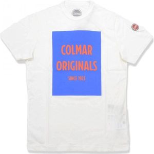 T-Shirt Colmar Men 7570 Frida White Jupiter Basket