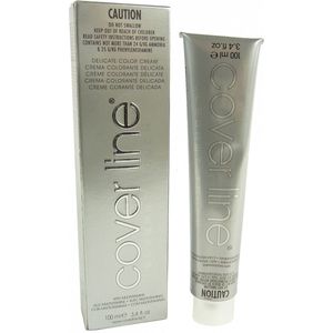 Cover Line Delicate Haarkleuring Permanente Crème 100ml - 07.33 / 7GG Int. Golden Blond