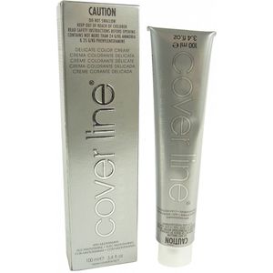 Cover Line Ammonia Free Haarkleuring Permanente Crème 100ml - 06:6 Dark Auburn Blonde / Dunkelblond Auburn