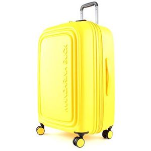 Mandarina Duck Logoduck Trolley 45 x 69 x 32 (l x h x b), Geel (Duck Yellow), Koffer / trolley