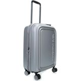 Mandarina Duck Logoduck Trolley 35 x 55 x 23 cm (l x h x b), Zilver (zilver), Koffer en trolley