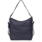 Mandarina Duck - Schoudertas - Dress Blue - 100% Leer - Rugzakfunctie