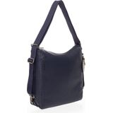 Mandarina Duck - Schoudertas - Dress Blue - 100% Leer - Rugzakfunctie