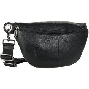 Mandarina Duck Mellow Leather Heuptas voor dames, 30 x 16 x 10 cm, Zwart