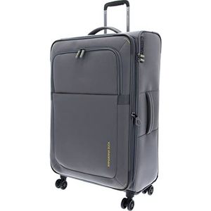 Mandarina Duck Smile & Go Trolley Large Expandable Steel, staal, 77 cm, SMILE & GO