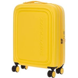 Mandarina Duck Logoduck+ Trolley (4 wielen) geel