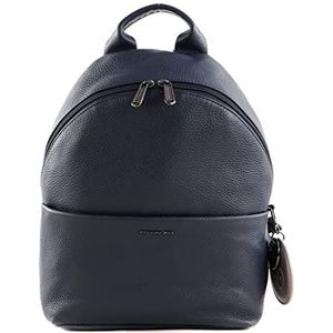 Mandarina Duck Dress Blue Melow Leather Backpack voor dames, eenheidsmaat