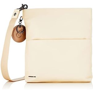Mandarina Duck Mellow Leather schoudertas voor dames, 32 x 33 x 5 cm (l x h x b), beige (macadamia)