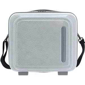 Mandarina Duck Logoduck Glitter Beauty Case, 28,5x26,5x16,5(LxHxW), Glitter Silver, 28,5x26,5x16,5(LxHxW), Beauty Case