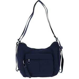 Mandarina Duck MD 20 P10qmt22, hobo/damesrugzak, 30,5 x 25,5 x 13,5 cm (l x h x b), Blauw (Dress Blue)