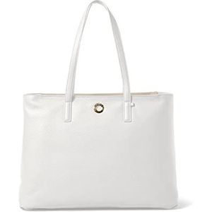 Mandarina Duck Mellow Leather Crossover voor dames, optisch wit, één maat, optisch wit., optisch wit.
