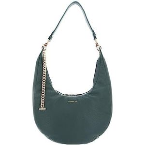 Mandarina Duck Dames Mellow Leather HOBO, bosgroen, Bos Groen