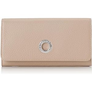 Mandarina Duck Mellow Leather Wallet Travel Accessoires voor dames, Warm Taupe, OneSize