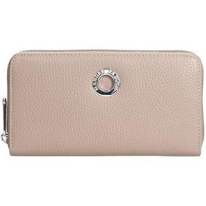 Mandarina Duck Mellow Leather Wallet Travel Accessoires voor dames, Warm Taupe, OneSize