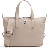 Mandarina Duck Mellow Leather Topcase voor dames, Warm Taupe