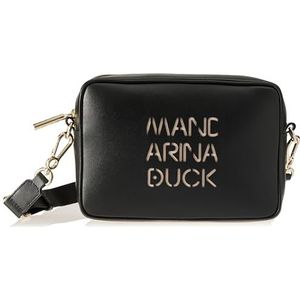 Mandarina Duck Lady Duck Schoudertas Leer 22 cm black