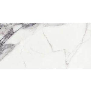 Vloertegel douglas & jones magnum 60x120 cm marmerlook gerectificeerd 6 mm geglazuurd argent