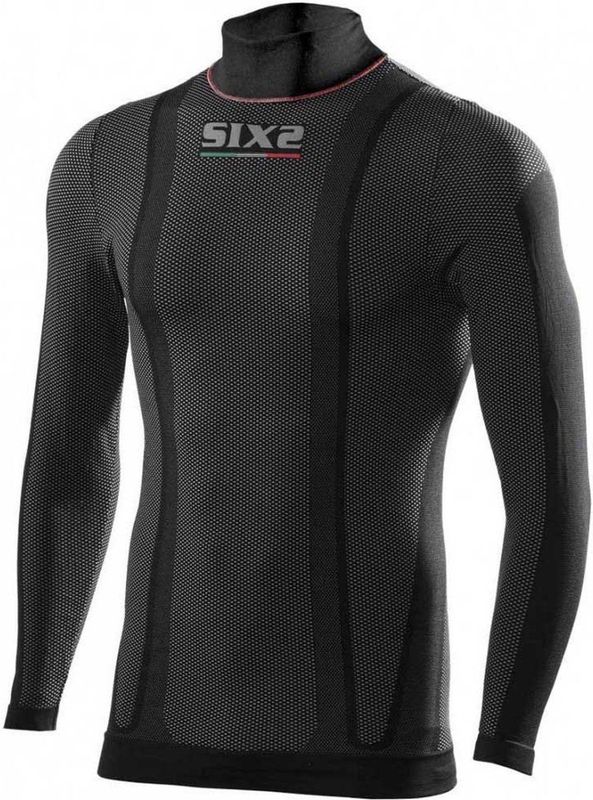 SIXS - BlazeFit - Thermoshirt - Zwart - Kopervezel - Lange Mouwen