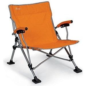 Bertoni Ischia strandstoel met opening voor parasol, oranje, eenheidsmaat