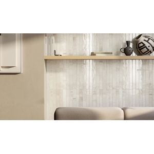 Valence - Vista Wandtegel - Beige - 4.5x45cm