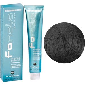 Fanola - Professional Colouring Cream - Zwart - Haarverf