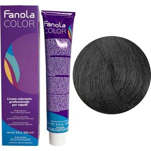 Fanola Haarverf Professional Colouring Cream 1.0 Black