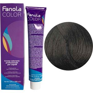 Fanola Haarverf Professional Colouring Cream Dark Chestnut