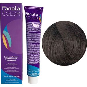 Fanola - Professional Colouring Cream - 4.03 Warm Chestnut - Haarverf