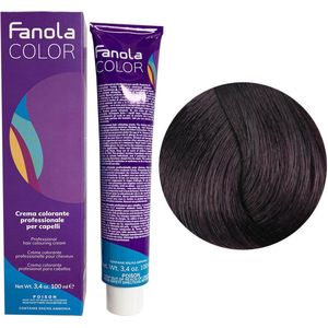 Fanola Kleurverandering Haarverf en haarkleuring Hair Color No. 5,2 Lichtbruin violet